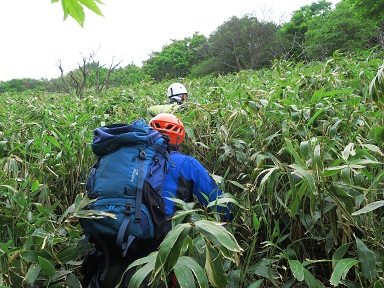 ヤブ漕ぎ・沢登(美作・那岐山)