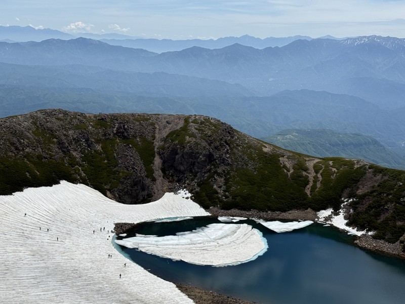 御嶽山のドラゴンアイ